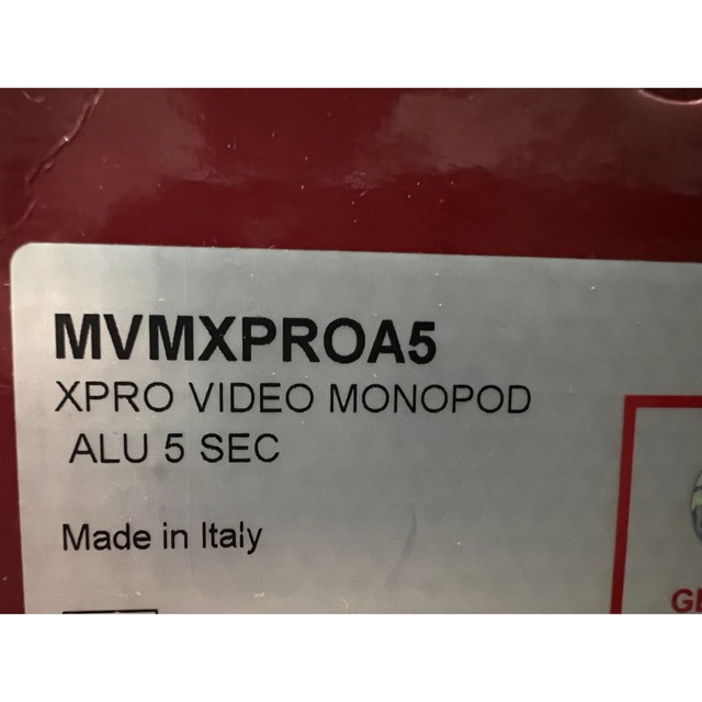 美品 manfrotto 一脚 アルミ5段 MVMXPROA5 おまけ付き 新品 17955円