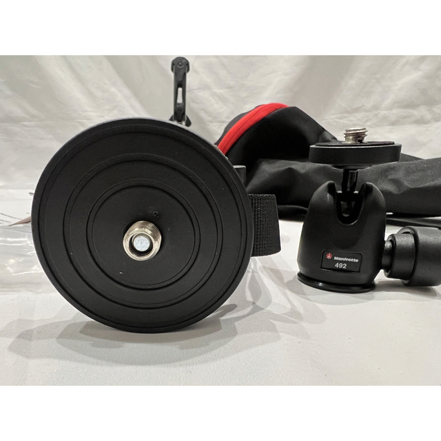 美品 manfrotto 一脚 アルミ5段 MVMXPROA5 おまけ付き 新品 17955円