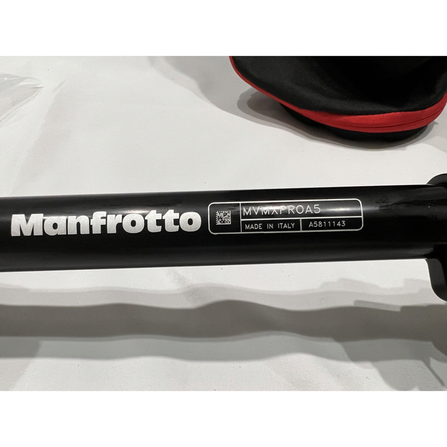 美品 manfrotto 一脚 アルミ5段 MVMXPROA5 おまけ付き 新品 17955円