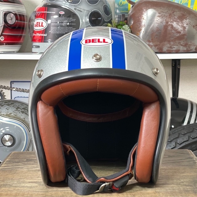 レア物☆BELL Europe GR1200 ジェットヘルメット シルバー/XL