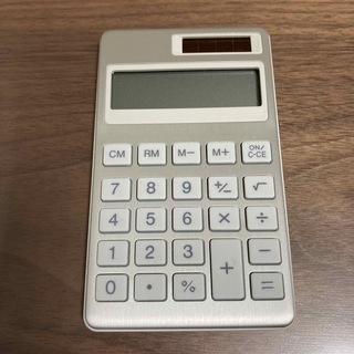 ムジルシリョウヒン(MUJI (無印良品))の無印　新品電卓(オフィス用品一般)