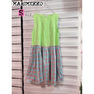 マリメッコ(marimekko)の【美品♡】marimekko ワンピースLomalla / LAITURILLA(ひざ丈ワンピース)