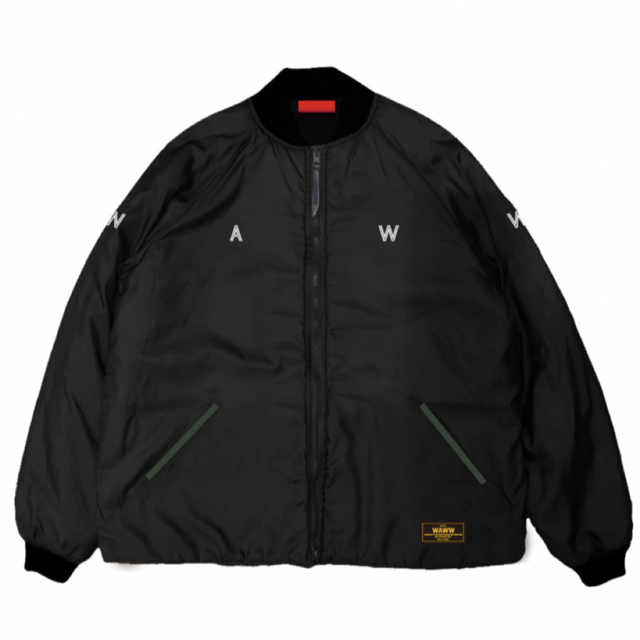 WAWW ワウ　ma-1 g-1 ジャケット　リバーシブル　ダウンジャケットのサムネイル