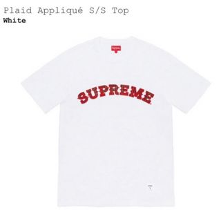 シュプリーム(Supreme)のSupreme 20AW Plaid Applique S/S Top(Tシャツ/カットソー(半袖/袖なし))