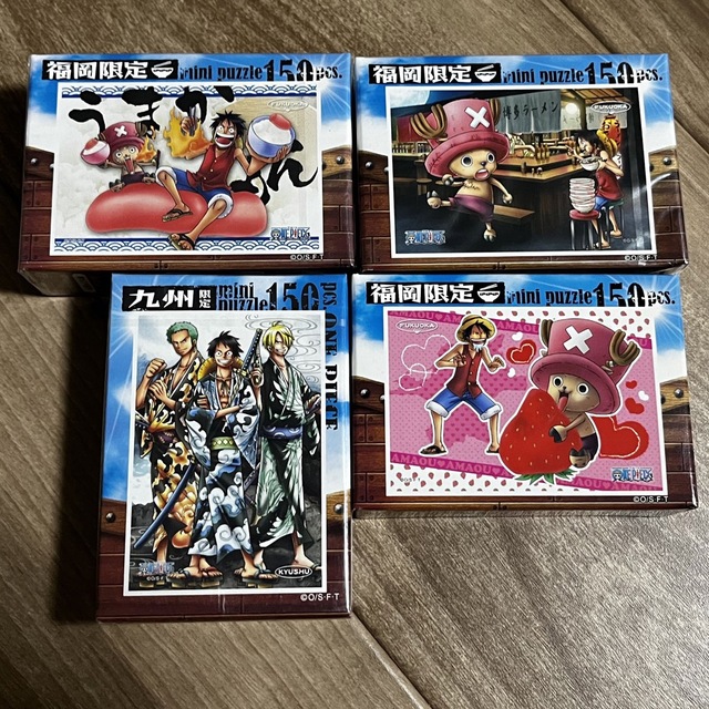 ONE PIECE パズル ご当地 北海道 宮城 名古屋 京都 大阪 沖縄 福岡