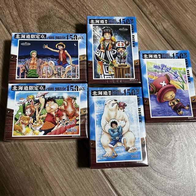 ONE PIECE パズル ご当地 北海道 宮城 名古屋 京都 大阪 沖縄 福岡