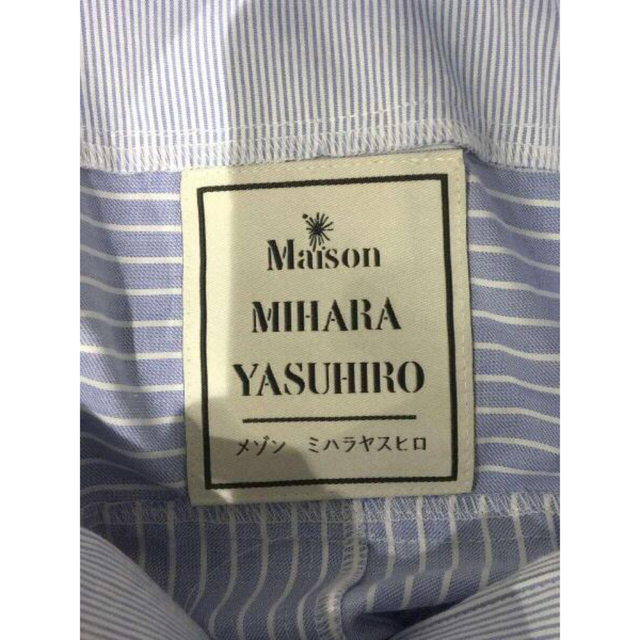 MIHARA YASUHIRO  ミハラヤスヒロ　レイヤードストライプシャツ 3