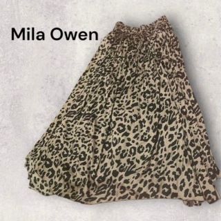 送料込★MilaOwen福袋 レオパードスカート＋ストール＋バック