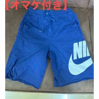 ナイキ(NIKE)のNIKE ハーフパンツ　ネイビー　切りっぱなし(パンツ/スパッツ)