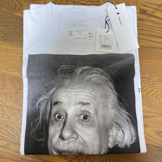 sacai アインシュタイン Tシャツ Einstein サイズ4