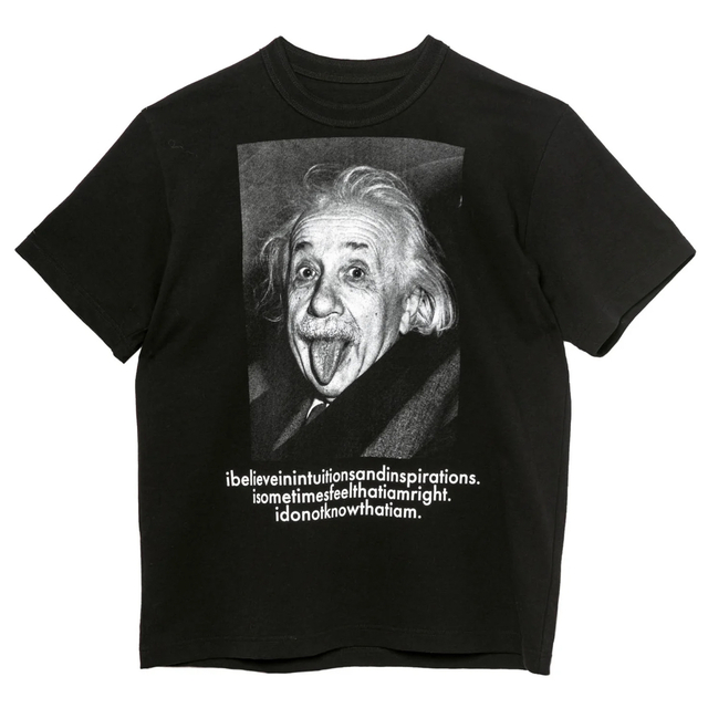 sacai アインシュタイン Tシャツ Einstein サイズ4