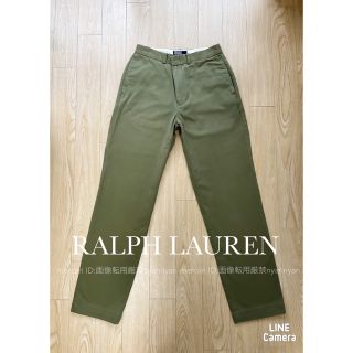 ポロラルフローレン(POLO RALPH LAUREN)のポロ ラルフローレン チノパン スラックスパンツ カーキ ヴィンテージ 古着(チノパン)