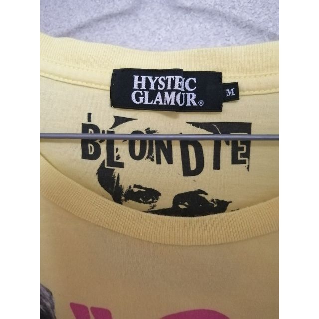 HYSTERIC GLAMOUR(ヒステリックグラマー)のヒステリックグラマー　call me Tシャツ　M　イエロー　キムタク着用モデル メンズのトップス(Tシャツ/カットソー(半袖/袖なし))の商品写真