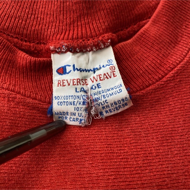 【L】Champion REVERSE WEAVE USA製 スウェット