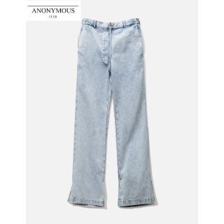 フードバイエアー(HOOD BY AIR.)のANONYMOUS CLUB DENIM UNIFORM TROUSER(デニム/ジーンズ)