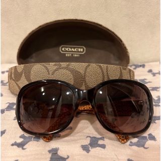 コーチ(COACH)のhrt様専用☆COACH★サングラス★ブラウン★花柄 フラワー(サングラス/メガネ)