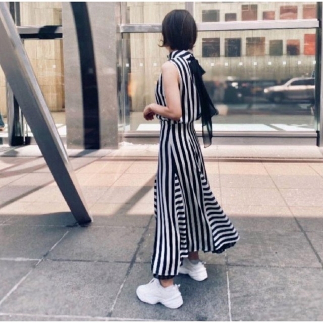 SHE Tokyo Ella stripe 34ロングスカート