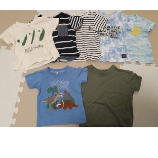 男児服 半袖シャツ80・90 ７枚セット売り(Tシャツ/カットソー)