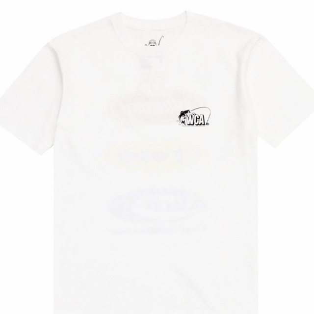 1LDK SELECT(ワンエルディーケーセレクト)の【M】 WHIMSY Alwayth Creek KMSSY TEE WHITE メンズのトップス(Tシャツ/カットソー(半袖/袖なし))の商品写真