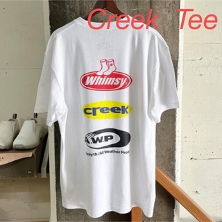ワンエルディーケーセレクト(1LDK SELECT)の【M】 WHIMSY Alwayth Creek KMSSY TEE WHITE(Tシャツ/カットソー(半袖/袖なし))