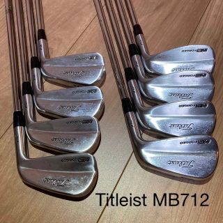 タイトリスト(Titleist)のTitleist MB712 8本セット(クラブ)