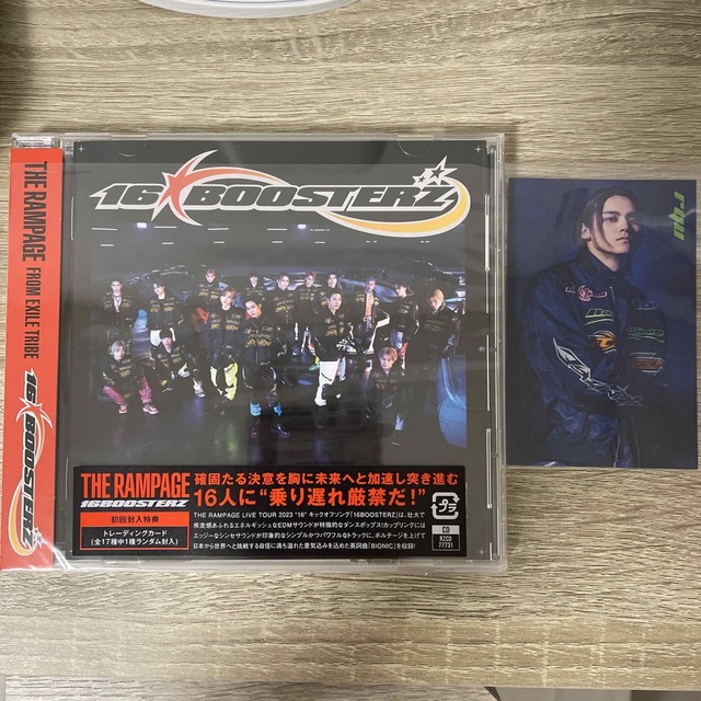 THE RAMPAGE(ザランページ)の16BOOSTERZ(CD)+龍トレカ エンタメ/ホビーのCD(ポップス/ロック(邦楽))の商品写真