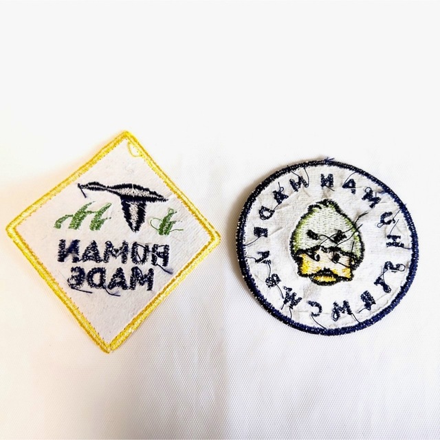 HUMAN MADE - HUMANMADE ヒューマンメイド ワッペン2こセット の HUMAN MADE - HUMANMADE ヒューマンメイド ワッペン2こセット の