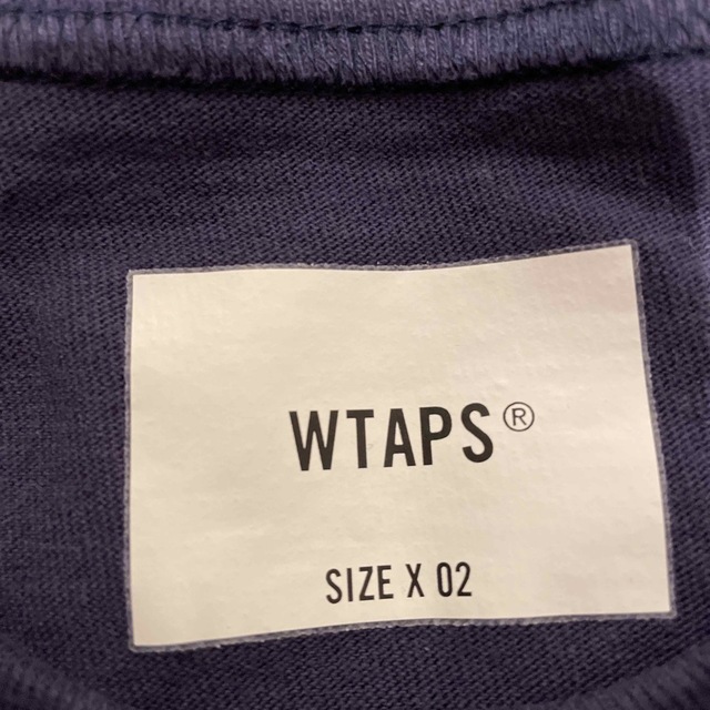 W)taps(ダブルタップス)の【Mサイズ】WTAPS 21SS COLLEGE TEE SS NAVY メンズのトップス(Tシャツ/カットソー(半袖/袖なし))の商品写真