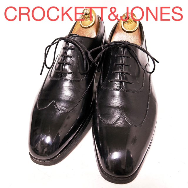 109.CROCKETT&JONES TAVISTOCK フルブローグ 6.5D