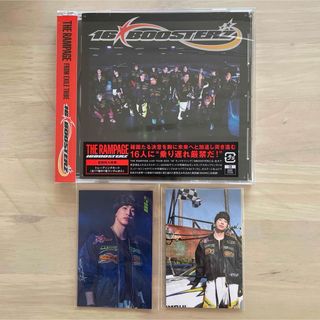 ザランページ(THE RAMPAGE)の16BOOSTERZ(CD)+陣トレカ(ポップス/ロック(邦楽))