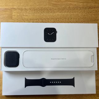 アップルウォッチ(Apple Watch)のApple Watch 5 GPS 44mm バッテリー100％(その他)