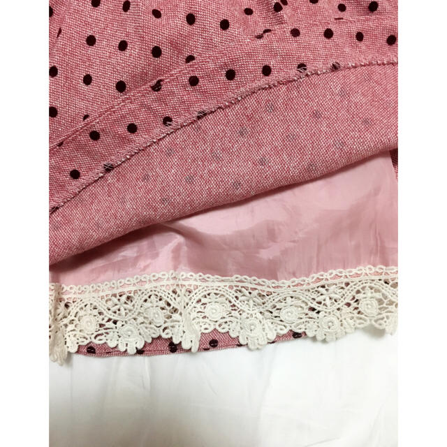 LIZ LISA(リズリサ)の【リズリサ】美品 ドット柄スカート レディースのスカート(ミニスカート)の商品写真