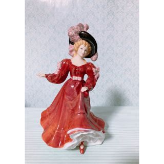 ロイヤルドルトン(Royal Doulton)のロイヤルドルトン　パトリシア　フィギュリン(置物)