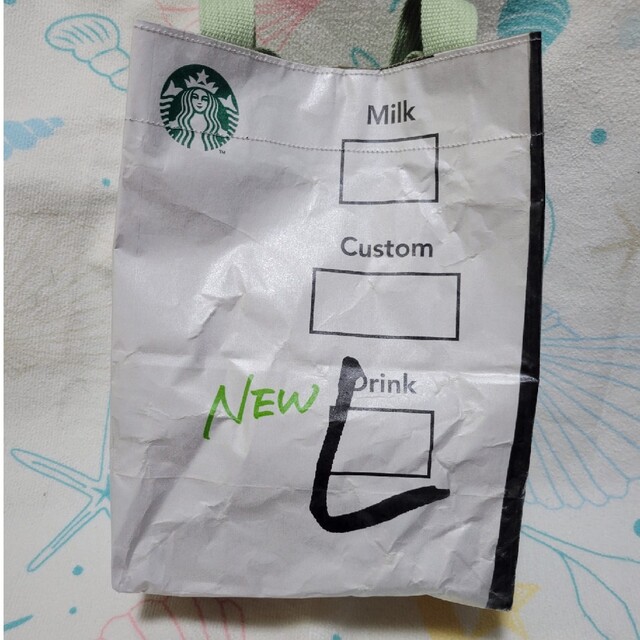 Starbucks(スターバックス)の☕スターバックスリメイクバック ハンドメイドのファッション小物(バッグ)の商品写真