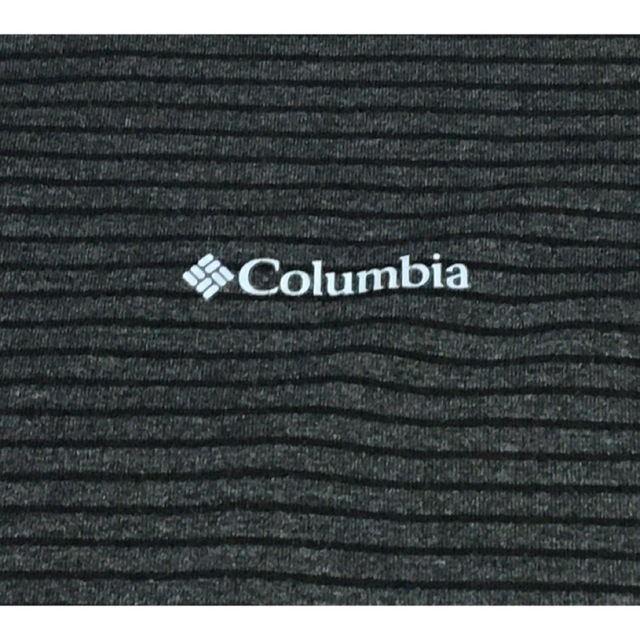 Columbia(コロンビア)の【レア】US古着 L size ビッグサイズ Columbia ボーダーTシャツ メンズのトップス(Tシャツ/カットソー(半袖/袖なし))の商品写真
