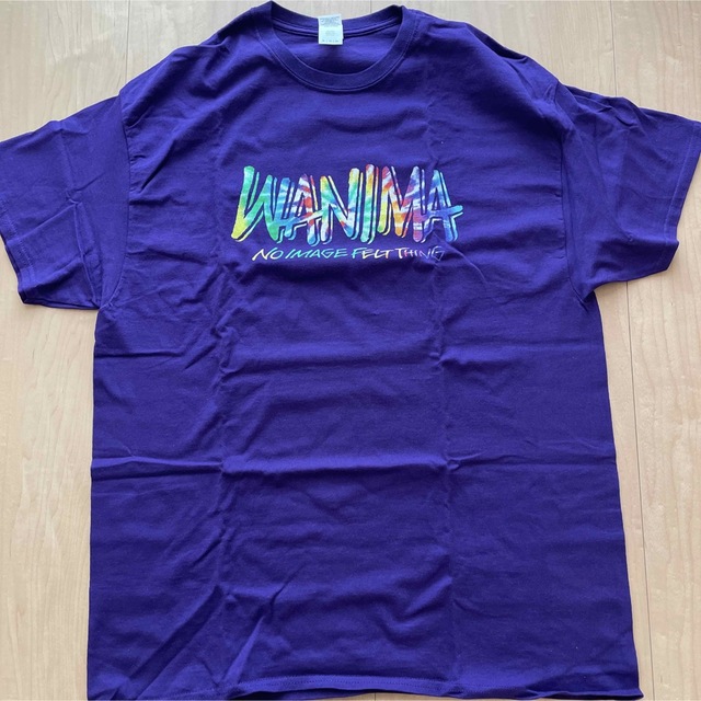 WANIMA(ワニマ)のWANIMA カミナッチャＴシャツ 紫 XLサイズ メンズのトップス(Tシャツ/カットソー(半袖/袖なし))の商品写真