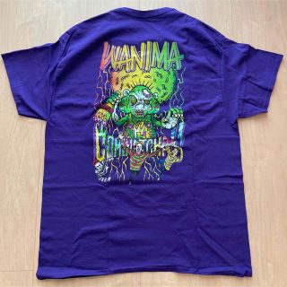 ワニマ(WANIMA)のWANIMA カミナッチャＴシャツ 紫 XLサイズ(Tシャツ/カットソー(半袖/袖なし))