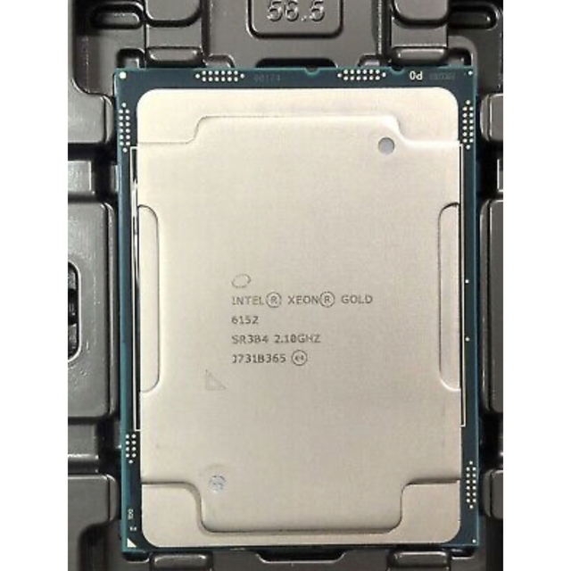 XEON GOLD 6152 2.1GHz~Max 3.7GHz SR3B4 ＃