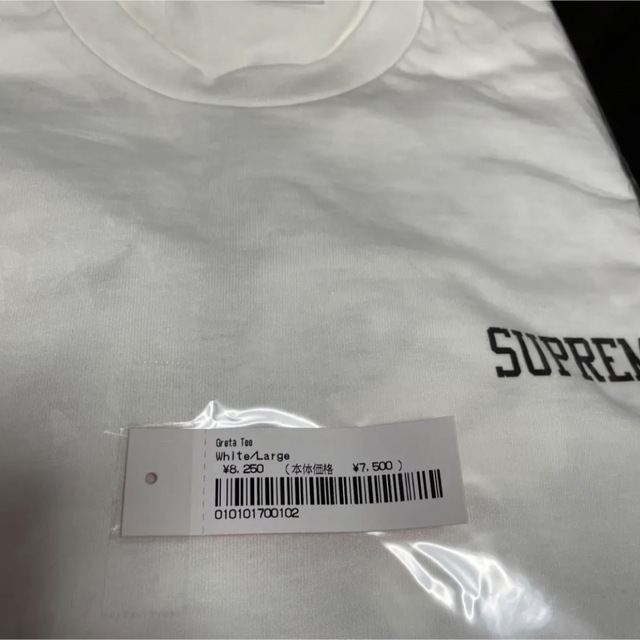 Supreme(シュプリーム)のSupreme Greta Tee White メンズのトップス(Tシャツ/カットソー(半袖/袖なし))の商品写真