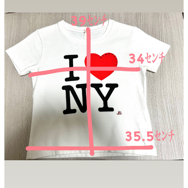 JILLSTUART NEWYORK(ジルスチュアートニューヨーク)のジルスチュアート☆Tシャツ☆100☆110☆120☆130 キッズ/ベビー/マタニティのキッズ服女の子用(90cm~)(Tシャツ/カットソー)の商品写真