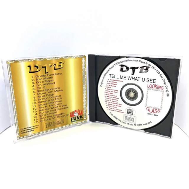 GANGSTA RAP G-RAP G-LUV DTB 【即出荷】 kinetiquettes.com