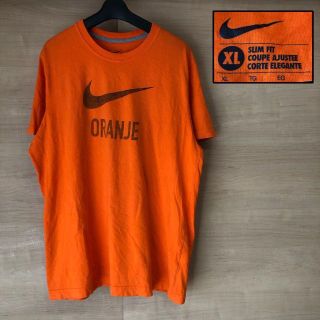 ナイキ(NIKE)のNIKE ナイキ　Tシャツ　オレンジ(Tシャツ/カットソー(半袖/袖なし))