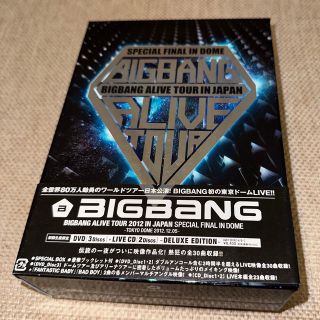 ビッグバン(BIGBANG)のBIGBANG ALIVE TOUR 2012 IN JAPAN DVD＋CD(ミュージック)