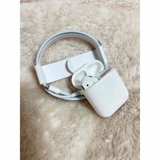 アップル(Apple)のAirpods 第2世代　※左耳のみ(ケース、ケーブル付)(ヘッドフォン/イヤフォン)