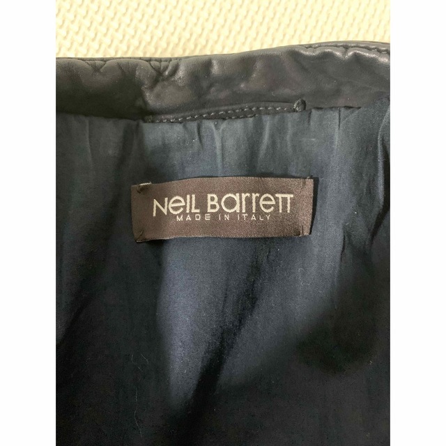 NEIL BARRETT - Neil Barrett スウェードレザーシングルライダース