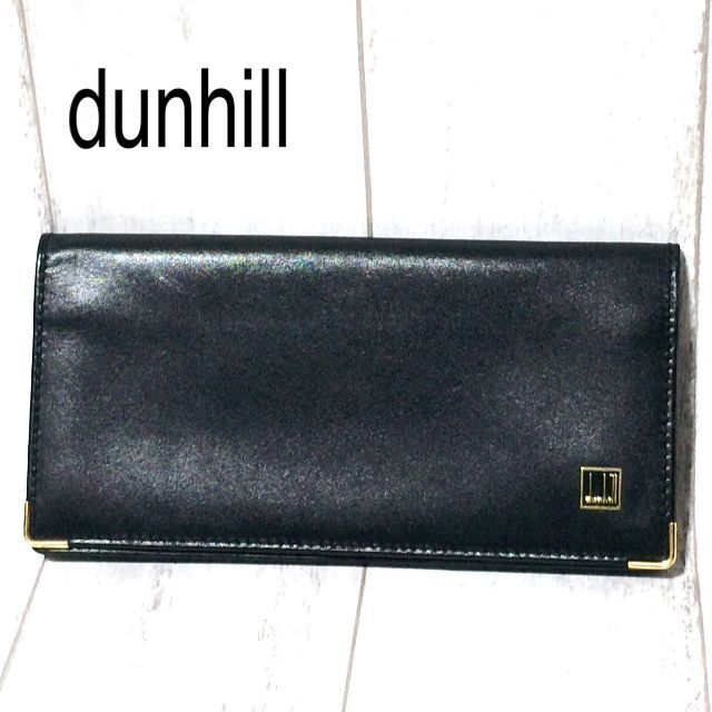 Dunhill(ダンヒル)のダンヒル 札入れ/dunhill 長財布 メタルロゴ 束入れ ヴィンテージ メンズのファッション小物(長財布)の商品写真