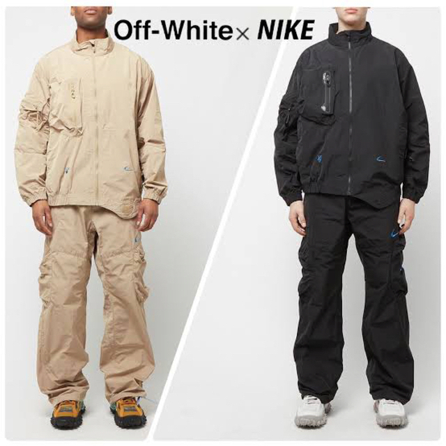 新品未使用 Nike off white トラックスーツ L-