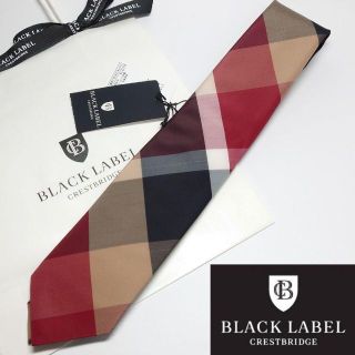 ブラックレーベルクレストブリッジ(BLACK LABEL CRESTBRIDGE)の【新品タグ付き】ブラックレーベルクレストブリッジ ネクタイ チェック(ネクタイ)