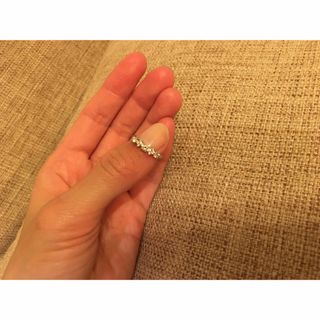 ハーフエタニティ リング ダイヤモンド 6.5号 ♯6.5 k18WG 0.32