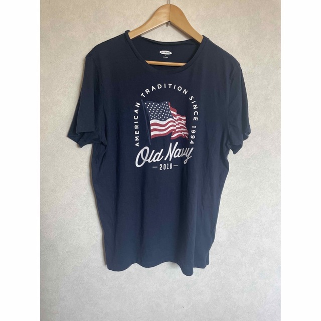 Old Navy(オールドネイビー)のOLD NAVY  半袖プリントTシャツ   Lサイズ　古着　アメリカ メンズのトップス(Tシャツ/カットソー(半袖/袖なし))の商品写真